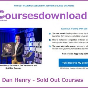 Dan Henry - Sold Out Courses