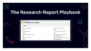 Erin Balsa - The Research Report Playbook