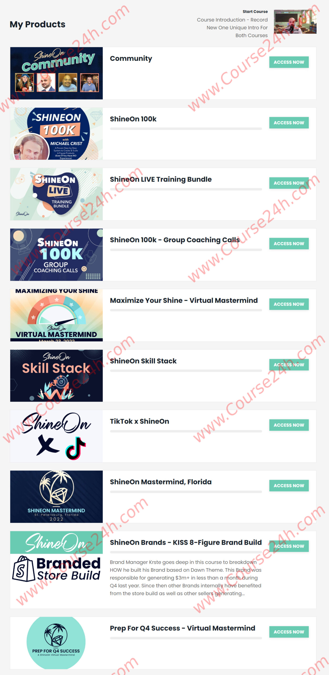 ShineOn Treasury - Begin Your Journey To 100K Sales