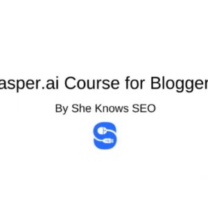 Nina Clapperton - Jasper AI Course for Bloggers