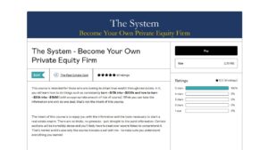 The System - Become Your Own Private Equity Firm By The Real Estate God